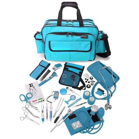 Nurse Travel Bag with Supplies – Durable Medical Tote for Nurses - ASA TECHMED