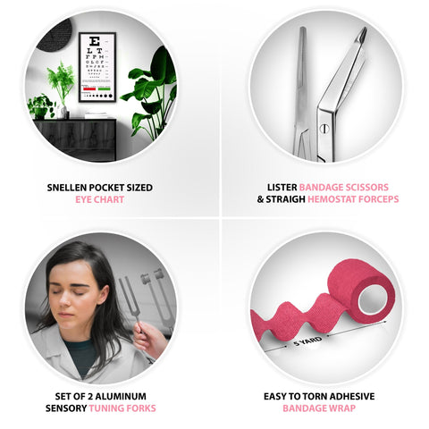 Nurse Travel Bag with Supplies – Durable Medical Tote for Nurses - ASA TECHMED