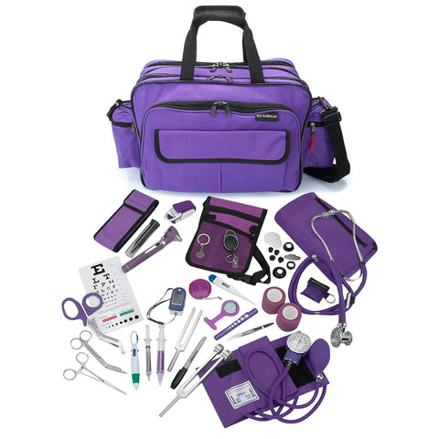 Nurse Travel Bag with Supplies – Durable Medical Tote for Nurses - ASA TECHMED
