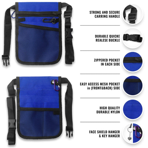 Nurse Travel Bag with Supplies – Durable Medical Tote for Nurses - ASA TECHMED