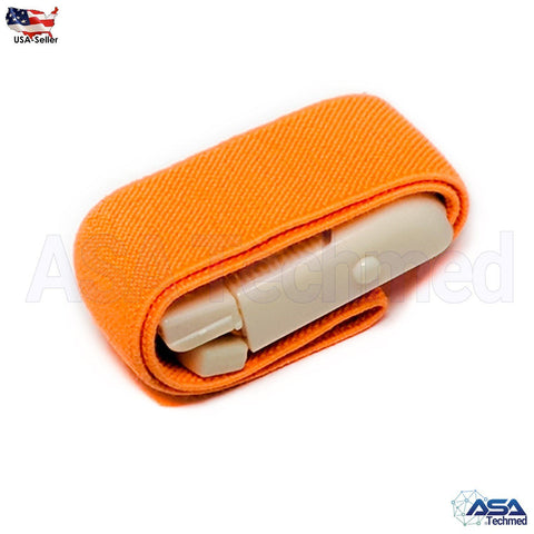 Orange SOS Tourniquets Quick Release Occlusion Tourniquet Bands - one - handed use - ASA TECHMED