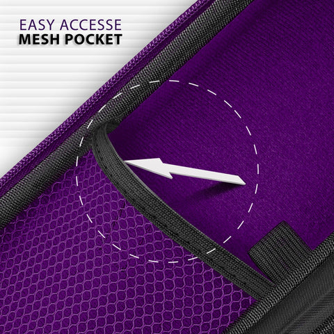 Protective Stethoscope Carrying Case with Double Mesh Storage - ASA TECHMED