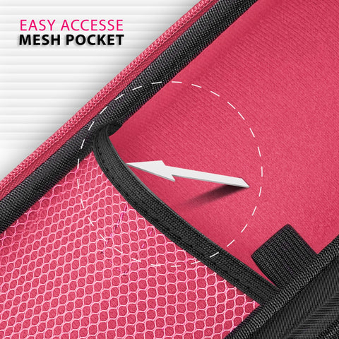 Protective Stethoscope Carrying Case with Double Mesh Storage - ASA TECHMED