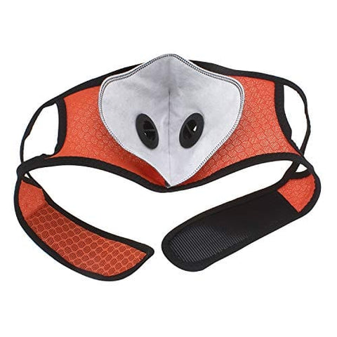 Reusable Dual Air Valve Face Mask - Activated Carbon Filter Mesh - ASA TECHMED