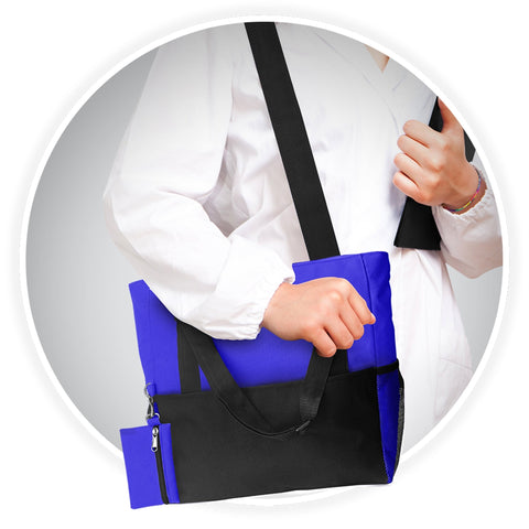 Shoulder Travel Nursing Tote Bag – Water - Resistant Canvas Utility Bag - ASA TECHMED