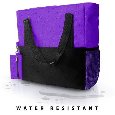 Shoulder Travel Nursing Tote Bag – Water - Resistant Canvas Utility Bag - ASA TECHMED