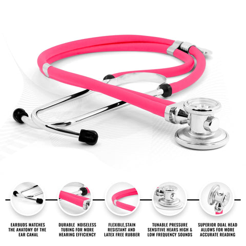 Sprague Dual - Head Stethoscope + Trauma Shears Set - ASA TECHMED