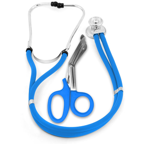 Sprague Dual - Head Stethoscope + Trauma Shears Set - ASA TECHMED