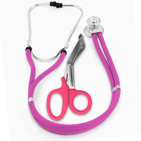 Sprague Dual - Head Stethoscope + Trauma Shears Set - ASA TECHMED