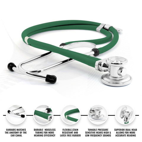Sprague Dual - Head Stethoscope + Trauma Shears Set - ASA TECHMED
