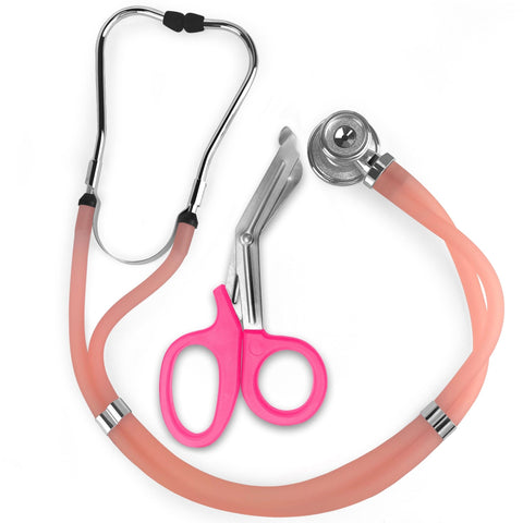 Sprague Dual - Head Stethoscope + Trauma Shears Set - ASA TECHMED