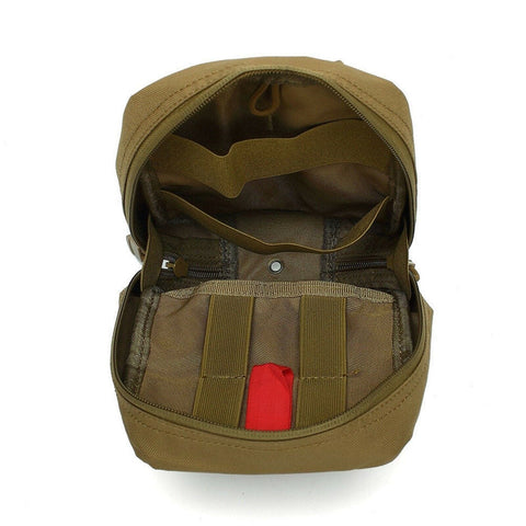 Tactical Military MOLLE First Aid IFAK Utility EMT Medical Pouch (Bag Only) Ideal Gift for First Responder, EMT, Paramedics, Soldiers, Police and More - ASA TECHMED