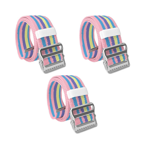 Walking Gait Belt with Metal Buckle and Belt Loop Holder, Patient Transfer Belt - Mobility Aid for Caregivers, Nurses, Home Health Aides, Physical Therapists - ASA TECHMED