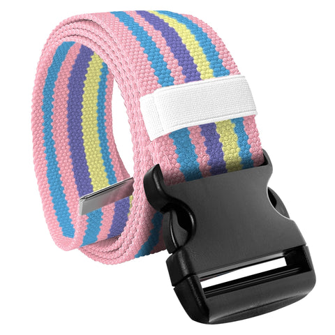 Walking Gait Belt with Plastic Quick Release Buckle Patient Transfer Belt 60" - Assorted Colors - ASA TECHMED