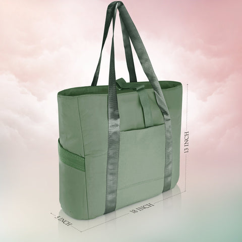 Work Travel Shoulder Tote Bag – Lightweight Nylon Organizer Bag for Women - ASA TECHMED