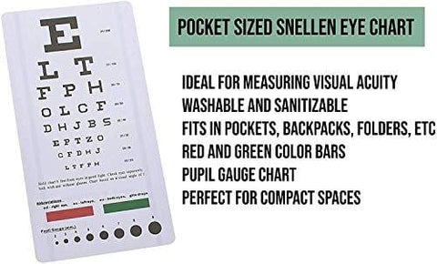 ASA TECHMED 2-in-1 Diagnostic Kit Multi-Function Scope for ENT & Eye Examination- Kit for Home and Medical Students - Sight Chart, Replacement Tips, Easy to Carry Case Otoscopes