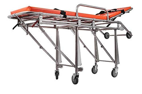 Medical Hospital Gurney / Stretcher for Ambulance/ Hospital with Automatic Loading/ Folding for Patient Transfer Stretchers and Immobilization Products