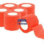 Self-Adherent Cohesive Tape Rolls in Assorted Sizes and Colors Red 6-Pack Cohesive / Self Adhesive Bandages