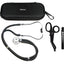 Dual Head Stethoscope with Matching Storage Case, EMT Shears and Pen Light - Assorted Colors Black Nurse Kits