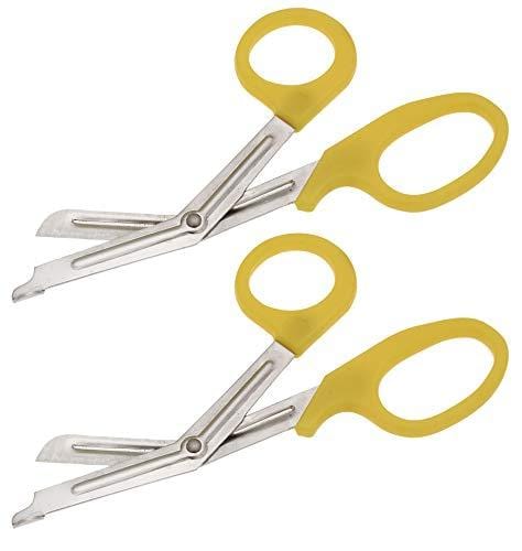 EMT Trauma Shears / Nurse Scissors, 7.5" - Assorted Colors Yellow 2 Nurse Products