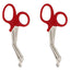 EMT Trauma Shears / Nurse Scissors, 7.5" - Assorted Colors Red 2 Nurse Products