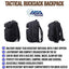 Large Military Tactical Backpack Rucksack Waterproof Outdoor Hiking Travel Molle Bag Trauma & IFAK bags