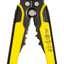 Self-Adjusting Insulation Wire Stripper/cutter/crimper tool Automatic Plier 8" Yelllow Wire Strippers / Crimpers