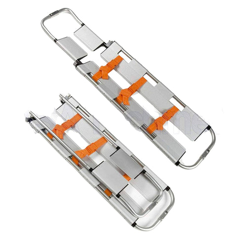 Scoop Stretcher Adjustable Lightweight Aluminum Medical Spine Board Stretchers and Immobilization Products