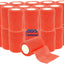Self-Adherent Cohesive Tape Rolls in Assorted Sizes and Colors Red Cohesive / Self Adhesive Bandages