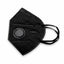 BLACK KN95 Protective Face Mask CE/ECM Certified | With Filter - 5 Pcs PPE Essentials