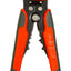 Self-Adjusting Insulation Wire Stripper/cutter/crimper tool Automatic Plier 8" Red Wire Strippers / Crimpers