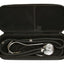 Professional Dual-Head Sprague Rappaport Stethoscope with Case - Assorted Colors Black Stethoscopes