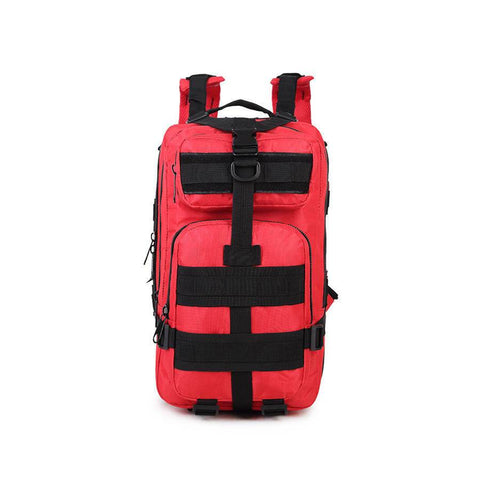 Rucksack Military Tactical Backpack Waterproof Outdoors Hiking Travel Molle Bag Red Trauma & IFAK bags