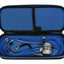 Professional Dual-Head Sprague Rappaport Stethoscope with Case - Assorted Colors Blue Stethoscopes