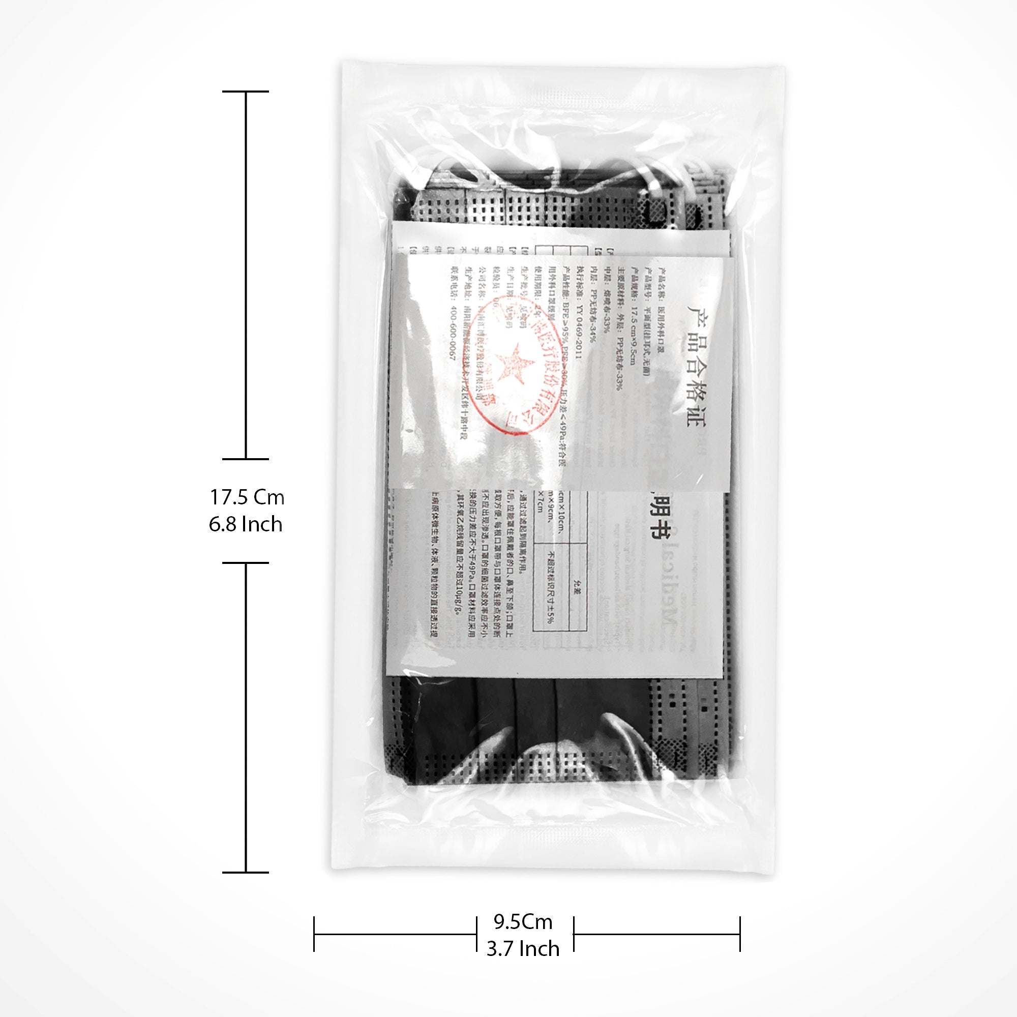 10 Pack Black "Savage" Style Face Masks - Reusable Fashion Cover - ASA TECHMED