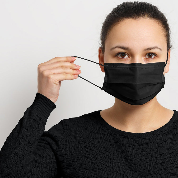 10 Pack Black "Savage" Style Face Masks - Reusable Fashion Cover - ASA TECHMED