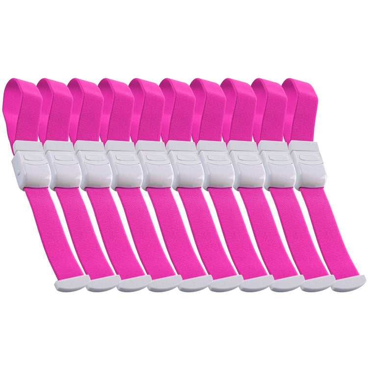 10 Pack Quick Release Buckle Tourniquets - First Aid Occlusion Bands - ASA TECHMED