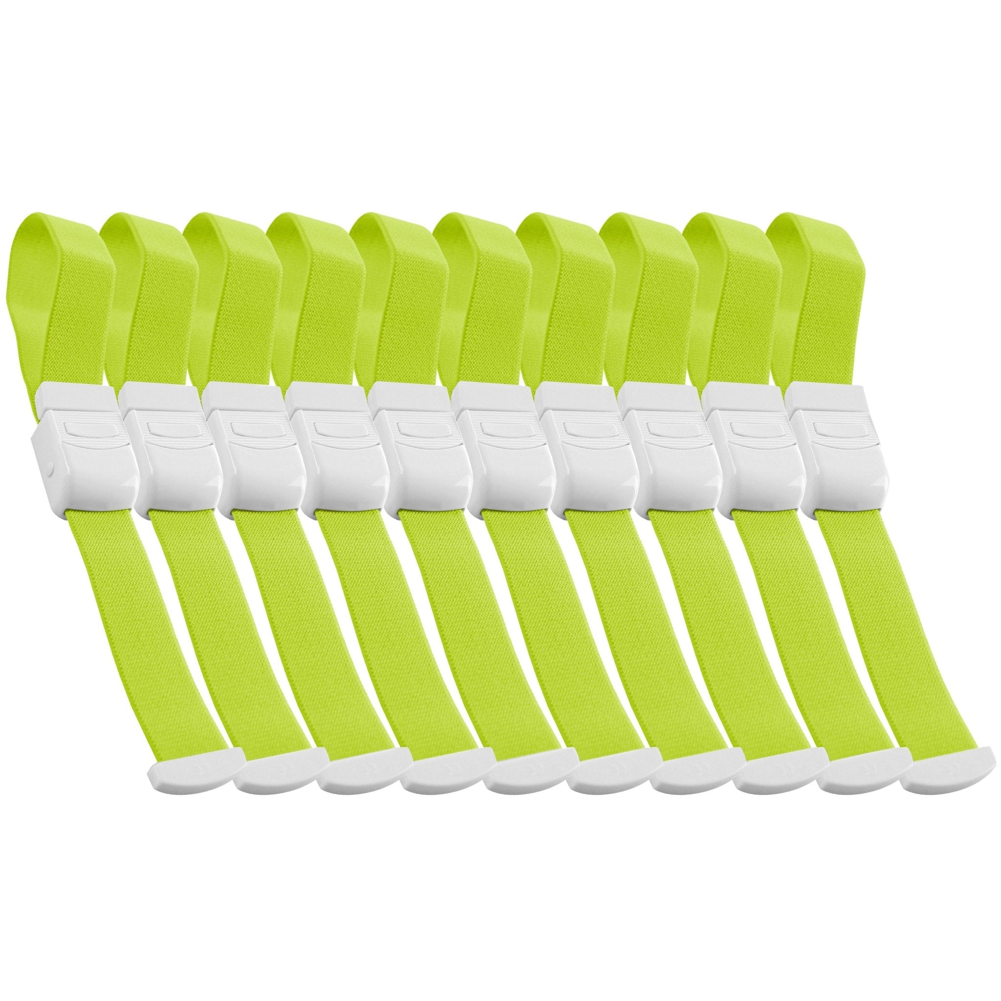 10 Pack Quick Release Buckle Tourniquets - First Aid Occlusion Bands - ASA TECHMED
