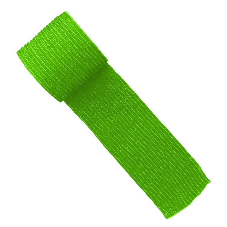 Light Green adhesive bandage wrap on a white background 
