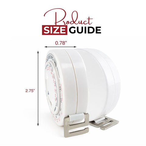 150cm Retractable Tape Measure for BMI and Body Mass Index - ASA TECHMED