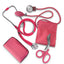 Nurse EMT Starter Pack Stethoscope, Blood Pressure Monitor and Trauma 7.5" EMT Shear Pink Nurse Kits