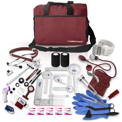 Physical Therapy Home Health Aide Kit with Home Multi Compartment Bag – ASA  TECHMED