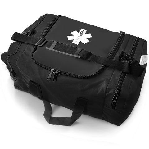 EMT First Responder Trauma Medical Bag Large & Durable | ASA TECHMED Black EMT Gear