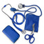 Nurse EMT Starter Pack Stethoscope, Blood Pressure Monitor and Trauma 7.5" EMT Shear Royal Blue Nurse Kits