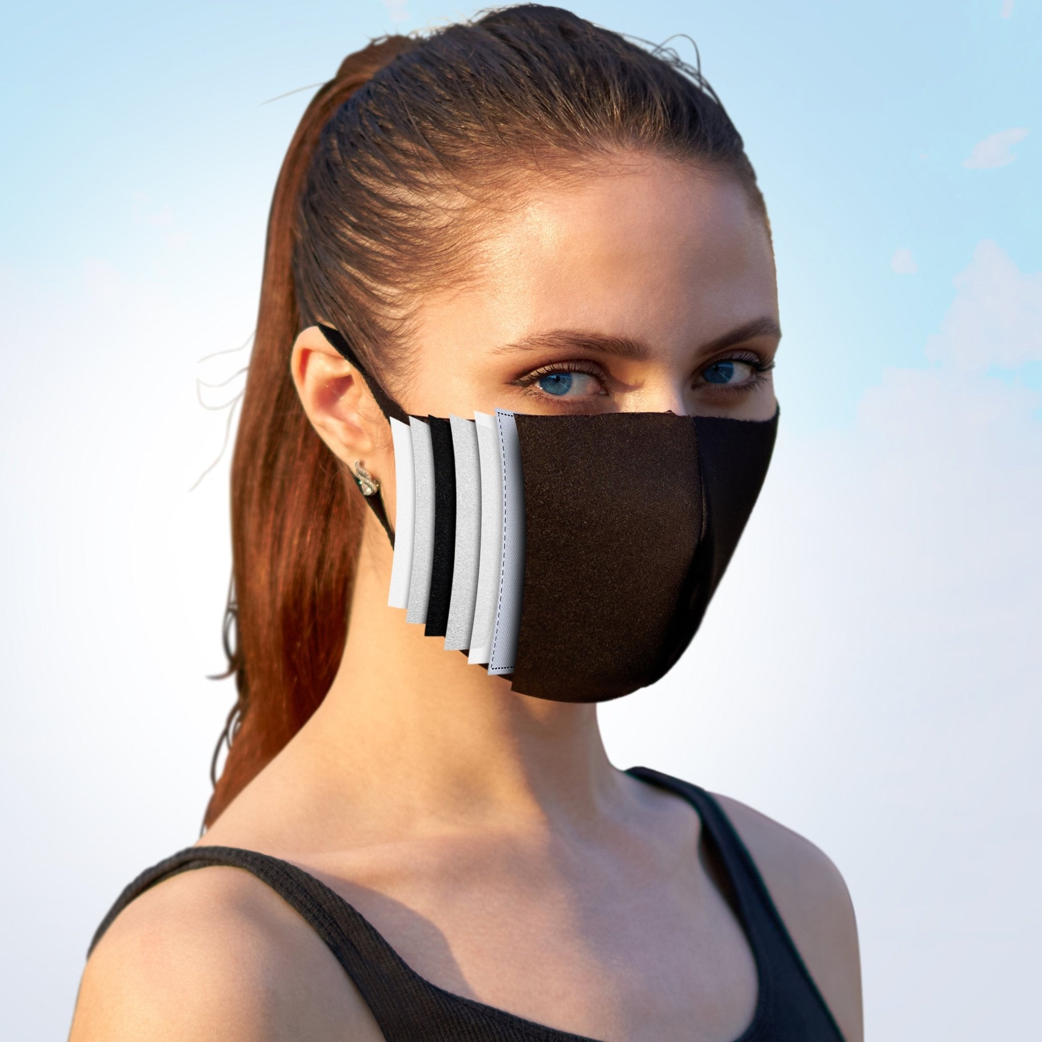 20 Pack PM2.5 Activated Carbon Filters - 5 Layer Mask Inserts - ASA TECHMED