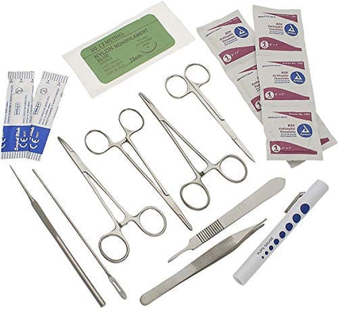 20 - Piece Tactical Survival & First Aid Kit with MOLLE Pouch - ASA TECHMED