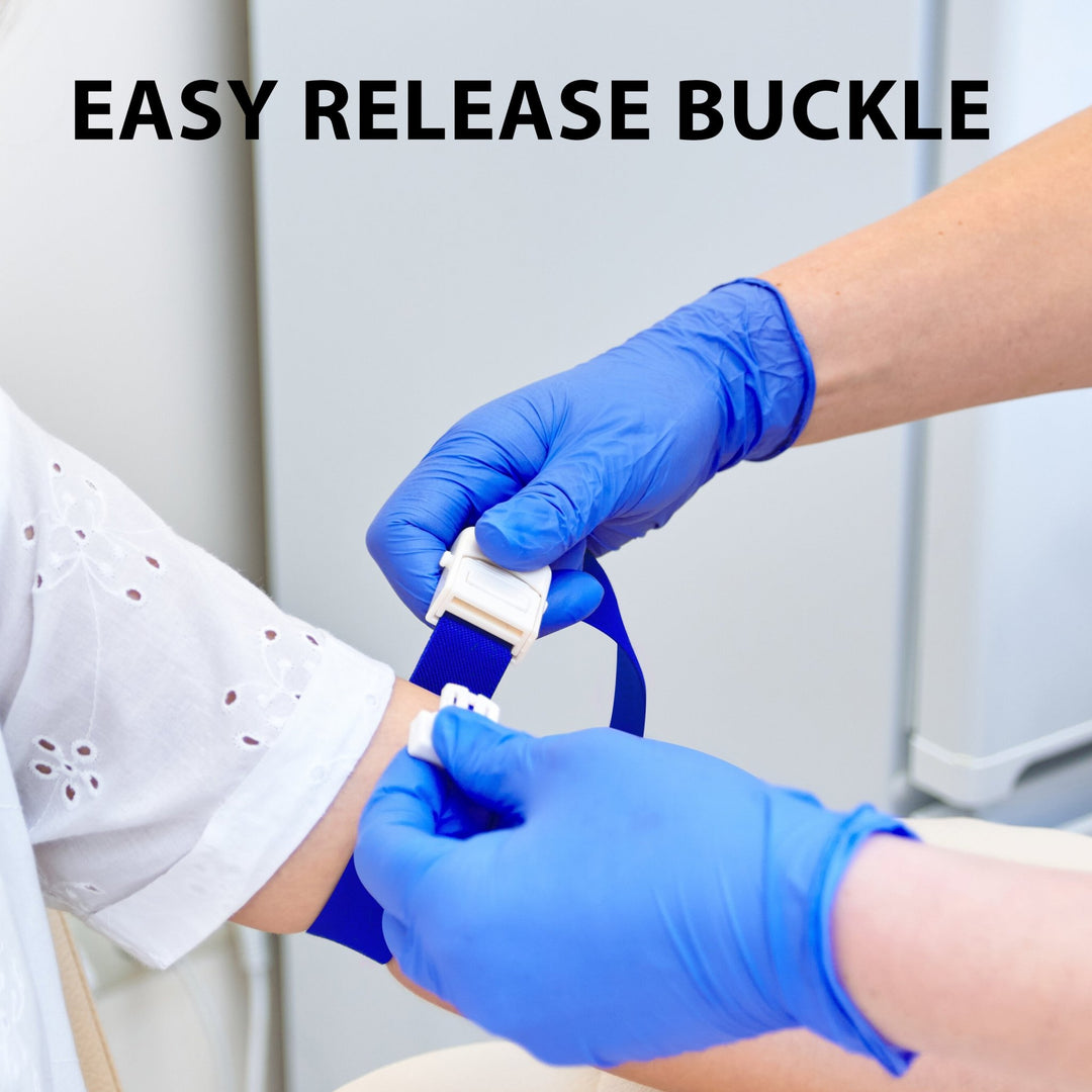 25 Pack Quick Release Buckle Tourniquets - First Aid Occlusion Bands - ASA TECHMED