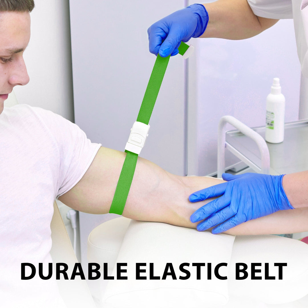 25 Pack Quick Release Buckle Tourniquets - First Aid Occlusion Bands - ASA TECHMED