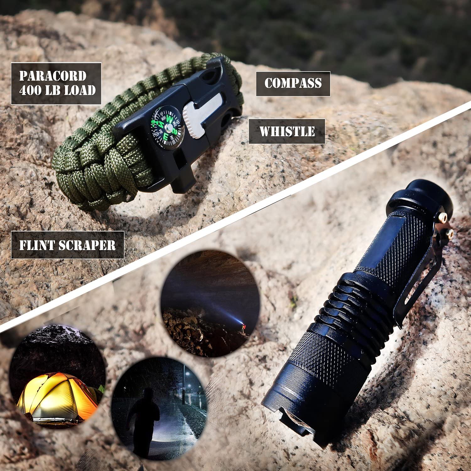 250 - Piece Survival First Aid Kit with MOLLE Pouch - ASA TECHMED