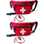 Lifeguard Fanny Pack With Whistle Lanyard - Baywatch Style Hip Pack, Adjustable Strap 2-Pack Lifeguard Kits